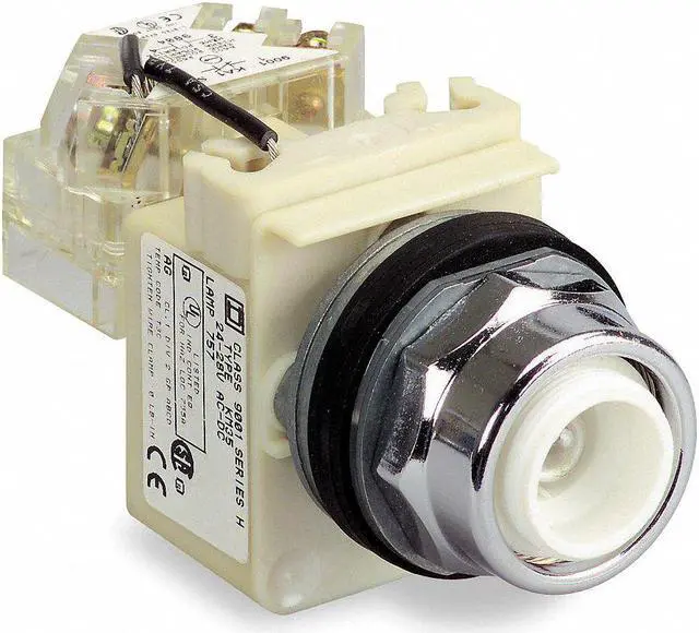 Main image of SCHNEIDER ELECTRIC 9001K1L1 Illuminated Push Button Operator, 30 mm, No Cap