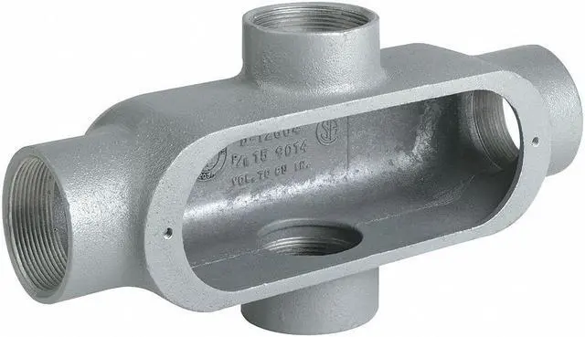 Alt view image 3 of 3 - HUBBELL KILLARK OX-2M Conduit Body,Form 5,3/4" Hub