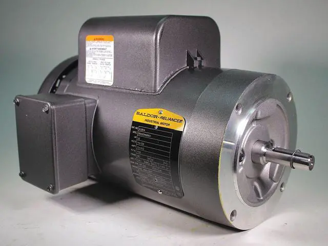 Alt view image 2 of 3 - BALDOR-RELIANCE VL3514 Motor,1-1/2 HP,1725 RPM,115/230V,56C