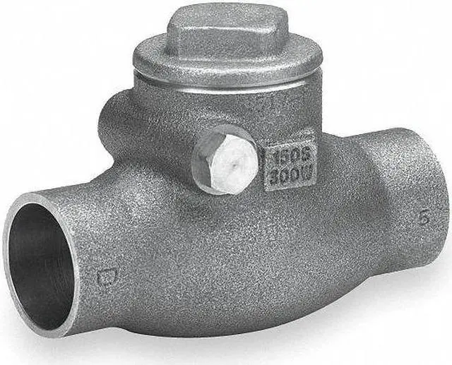 Alt view image 2 of 2 - MILWAUKEE VALVE 1509 2-1/2 2-1/2" Solder Bronze Swing Check Valve