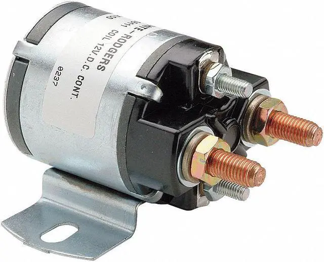 Alt view image 3 of 7 - WHITE-RODGERS 124-105111 DC Power Solenoid,12V,100A