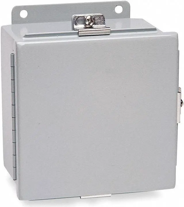 Alt view image 4 of 4 - Wiegmann Enclosure Gray ANSI 61 Polyester Powder   BN4121005CH