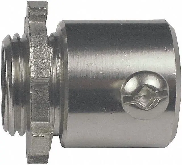 Main image of CALBRITE S20700MCSS EMT Grounding Connector, 3/4 in, Set Screw, 316 Stainless