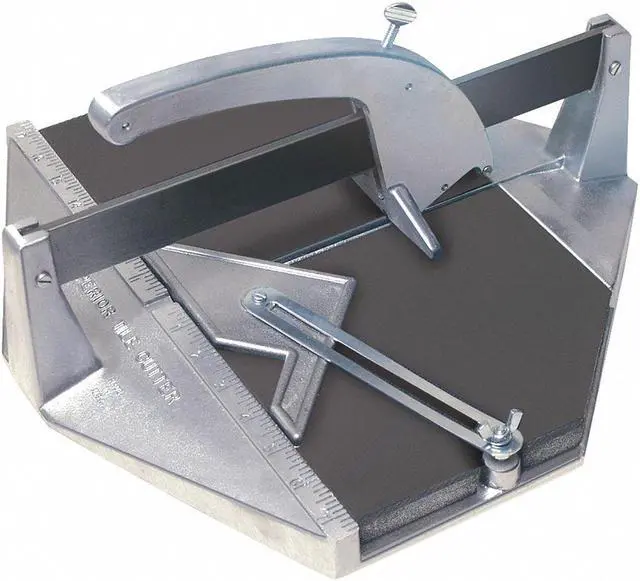 Alt view image 2 of 3 - SUPERIOR TILE CUTTER AND TOOLS ST006 Tile Cutter,Cast Aluminum,15in. x 15in.