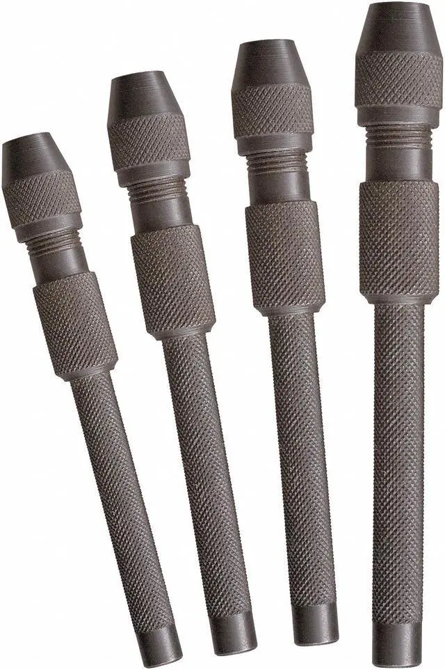 Main image of MOODY TOOL 58-0196 Hollow Core Pin Vise Set,0-.187 In,4 Pc