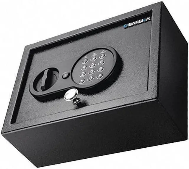 Alt view image 5 of 16 - BARSKA AX12622 Security Safe,Black,10.5 lb.