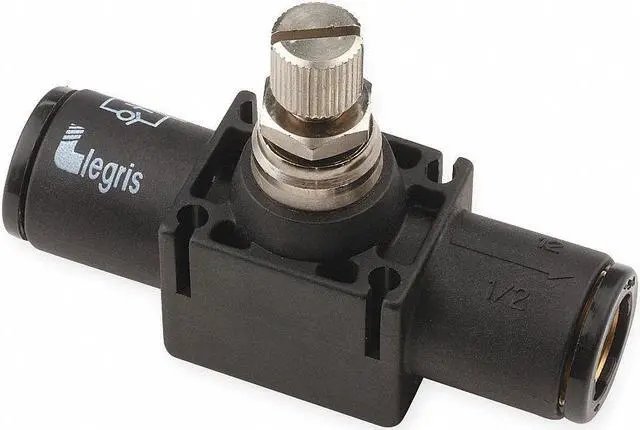Main image of LEGRIS 7770 56 00 FlowCntrl Regulator,Inline,1/4"T,Tube