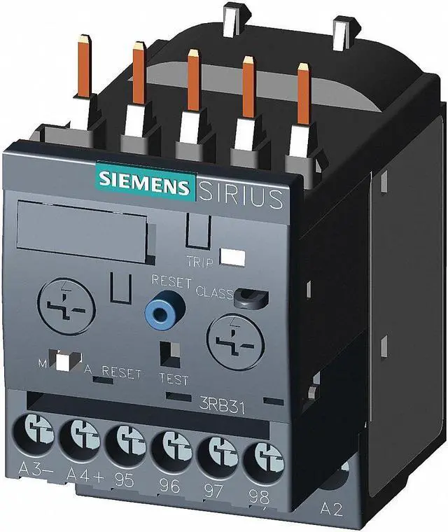 Alt view image 2 of 4 - SIEMENS 3RB31134SB0 Overload Relay, 1NC/1NO, 3 A Min current, 12 A Max current,
