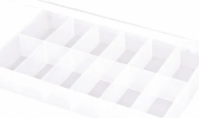 Alt view image 2 of 2 - FLAMBEAU T602 Compartment Box with 12 compartments, Plastic, 1 3/4 in H x