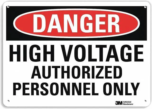 Alt view image 2 of 2 - LYLE U1-1027-RA_10X7 Danger Sign,10x7 In.,English, U1-1027-RA_10X7