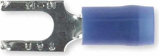 Alt view image 2 of 3 - STA-KON RB14-8FS Fork Terminal, #8 Stud Size, 14 AWG, 600 V, Nylon Insulated,