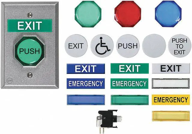 Alt view image 4 of 10 - SAFETY TECHNOLOGY INTERNATIONAL UB-1 Universal Push Button Kit