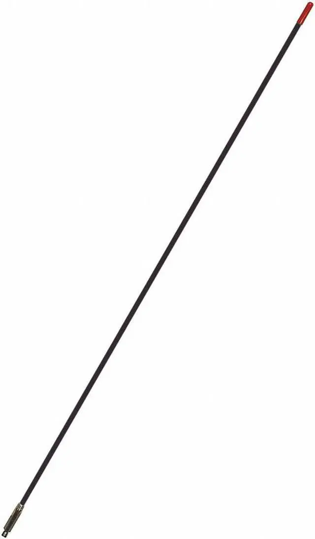Alt view image 2 of 14 - Francis 3-ft Hot Rod Fiberglass Antenna - Black (CB22B)