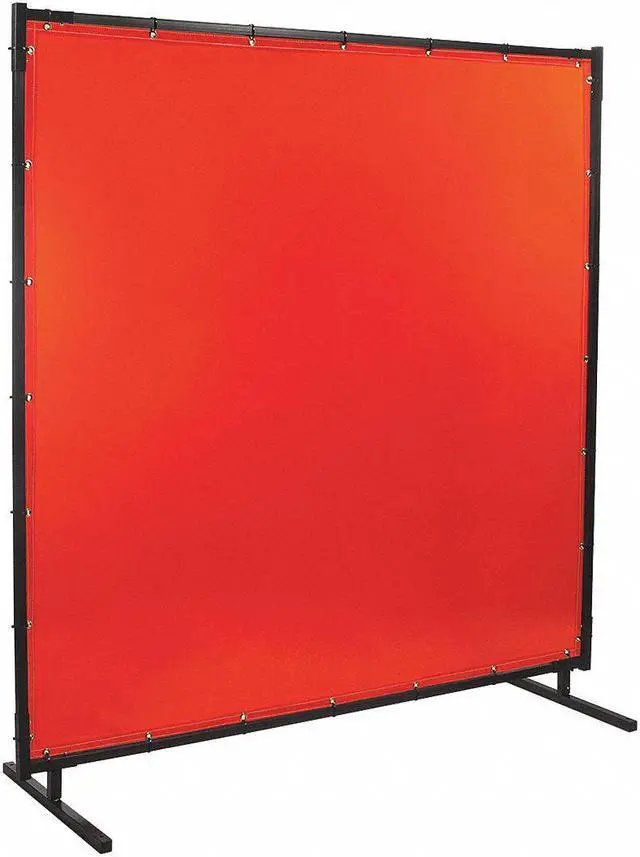 Alt view image 6 of 6 - STEINER 538HD-4X6 Welding Screen, Transparent Vinyl, 8 ft W., 4 ft. H., 13