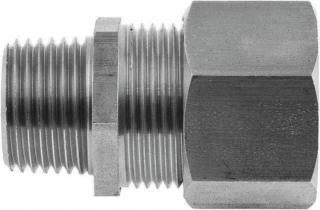 Main image of HUBBELL WIRING DEVICE-KELLEMS SHC1022SS Liquid Tight Connector,1/2 in.,White