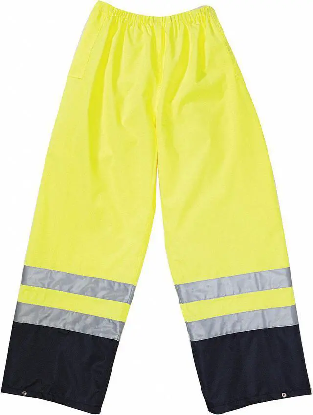 Main image of Occunomix Rain Pants 2XL Yellow  Polyurethane-Coated Polyester LUX-TENR-Y2X