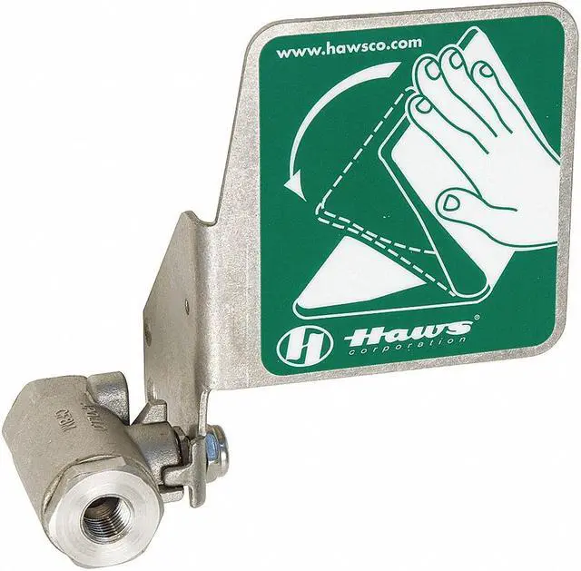 Alt view image 2 of 2 - HAWS SP228 Stay Open Ball Valve with Push Flag,SS