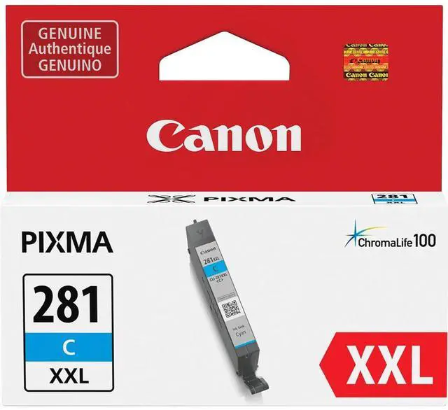 Alt view image 8 of 13 - Canon Cli-281 Xxl Ink Cartridge - Cyan