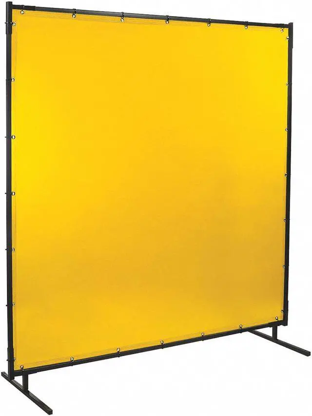 Main image of STEINER 534-6X6 Welding Screen, Transparent Vinyl, 6 ft. W., 6 ft. H., 13 oz/sq