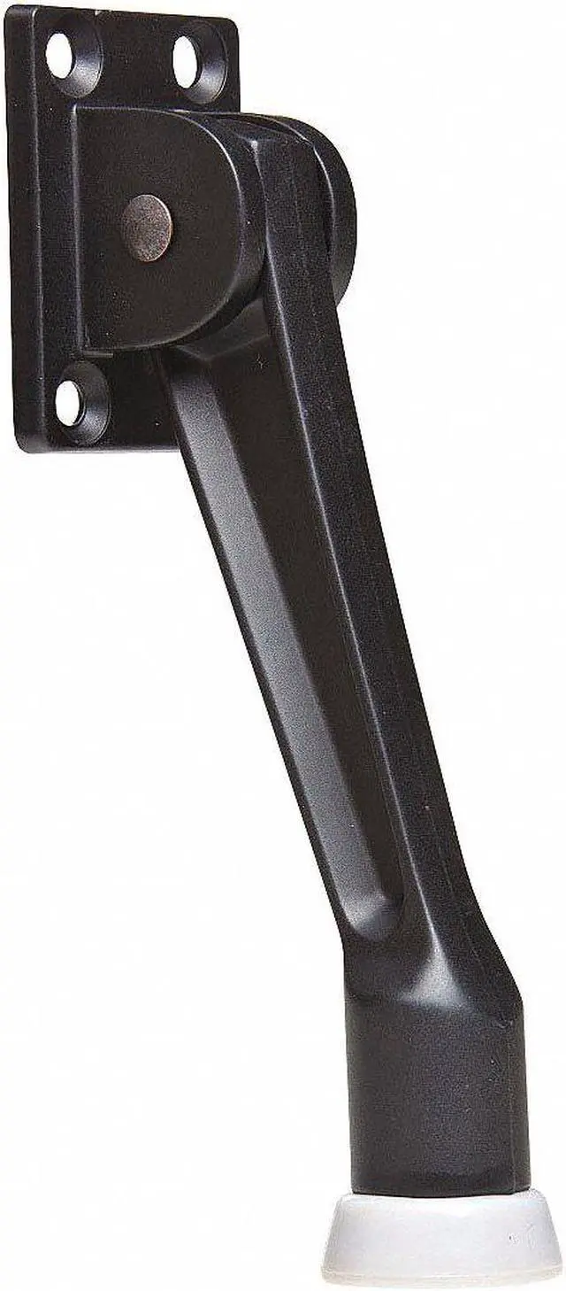 Main image of KABA ILCO IL-KDDH-5-BLK Lever Door Holder, Cast Zinc, Black, 5"H x 1-27/64"W