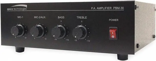 Alt view image 3 of 5 - SPECO TECHNOLOGIES PBM30 CSI PBM-30 30 WATT MUSIC ONHOL