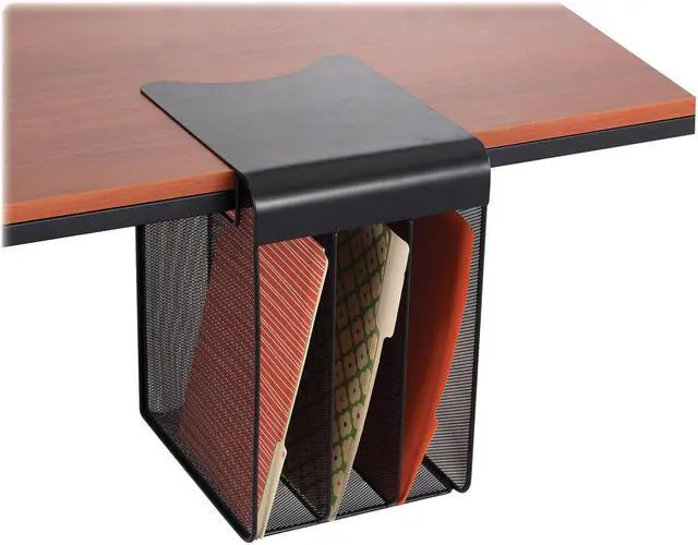 Alt view image 6 of 10 - Onyx Hanging Organizer, Solid Top Vertical, 14 3/4 X 11 3/4 X 9 1/4, Black