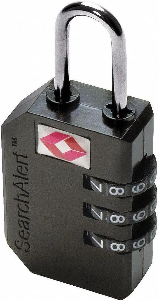 Main image of PRESTOLOCK 900-TSA LOCK NANUK Luggage Lock, Standard Shackle, Rectangular Die