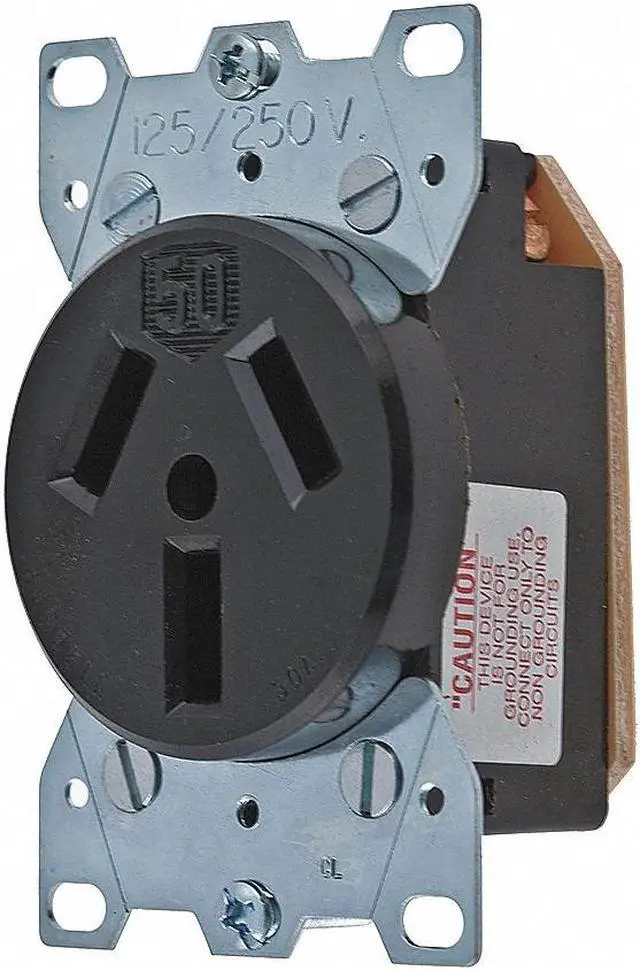 Main image of HUBBELL WIRING DEVICE-KELLEMS HBL7962 Straight Blade Receptacle, 10-50R, 50 A,