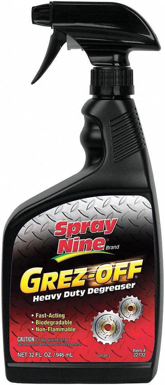 Alt view image 5 of 17 - Spray Nine 22732 Grez-Off Heavy Duty Degreaser, 32 oz.
