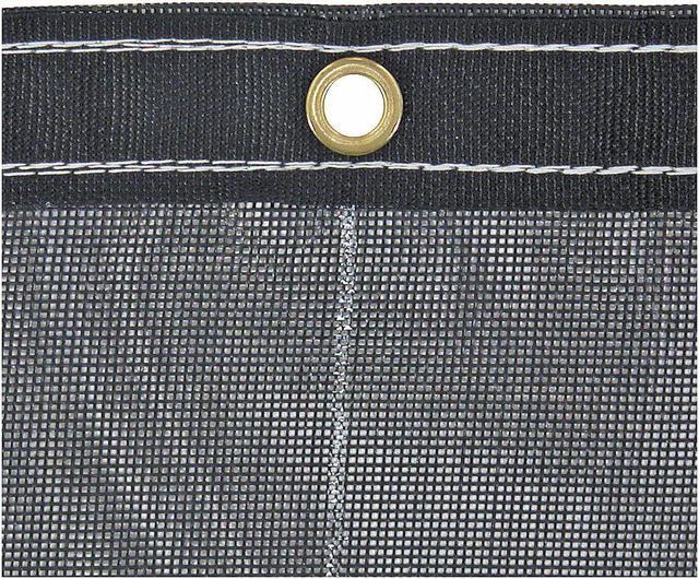 Alt view image 2 of 2 - BUYERS PRODUCTS 3009094 Standard Duty Tarp, 6 ft 6 in x 18 ft, 10 Mil, Black,