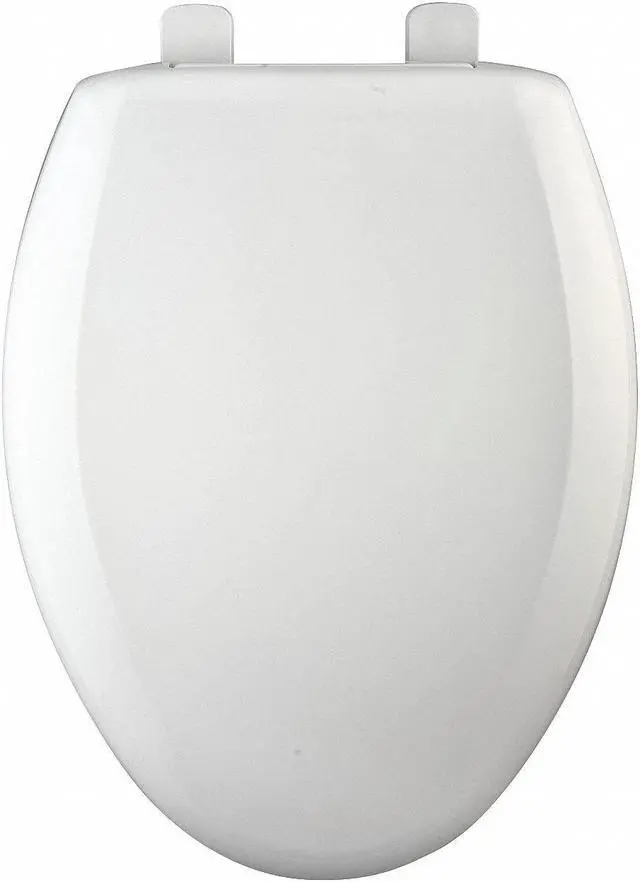 Main image of BEMIS 7900TDGSL Toilet Seat With Cover, Plastic, Elongated, White