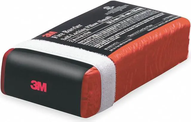 Alt view image 2 of 2 - 3M SLP-SMALL* Fire Barrier Self-Locking Pillow,9 In.