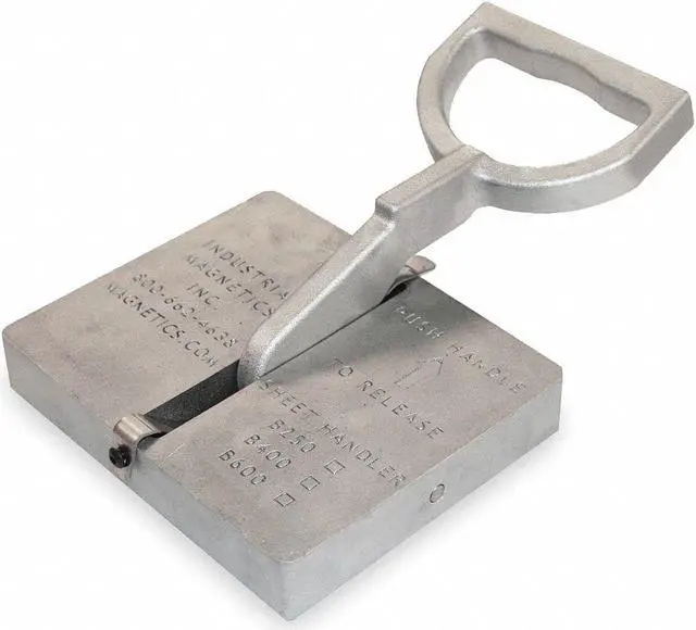 Alt view image 2 of 2 - MAG-MATE B250 Lifting Magnet,125 Lb Flat Steel Cap