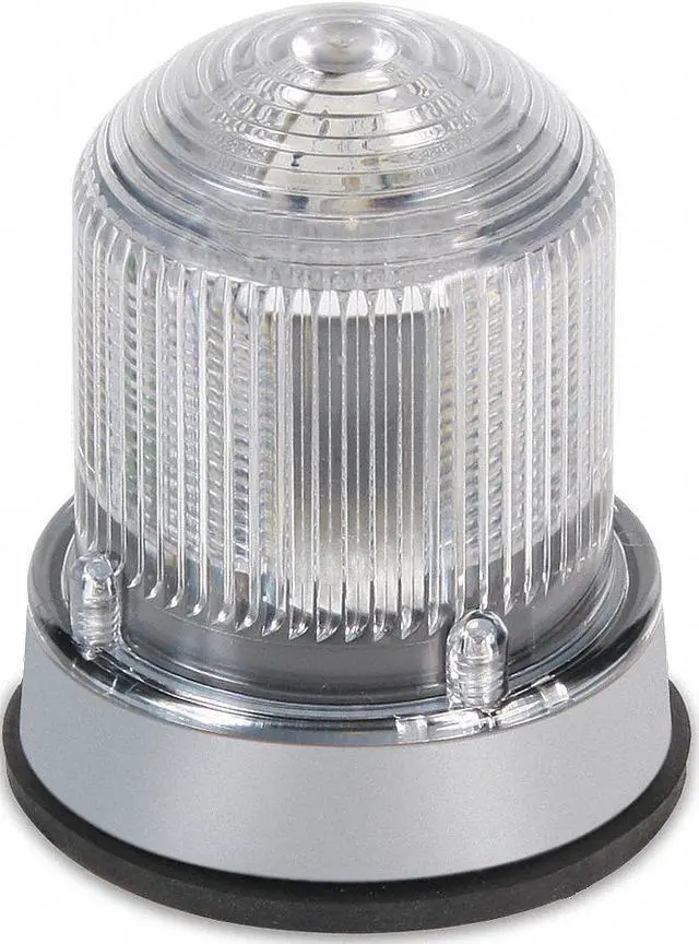 Alt view image 2 of 3 - EDWARDS SIGNALING 125XBRIRBA120A Warning Light, Amber, Blue, Red, (6) LED, 120V