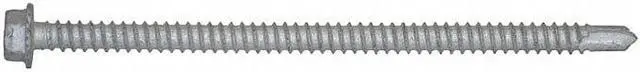 Alt view image 2 of 3 - TEKS 1146000 Self-Drilling Screw, #12 x 4 in, Climaseal Steel Flange Hex Head
