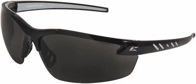 Alt view image 5 of 6 - EDGE EYEWEAR DZ116-G2 Safety Glasses, Wraparound Smoke Polycarbonate Lens,