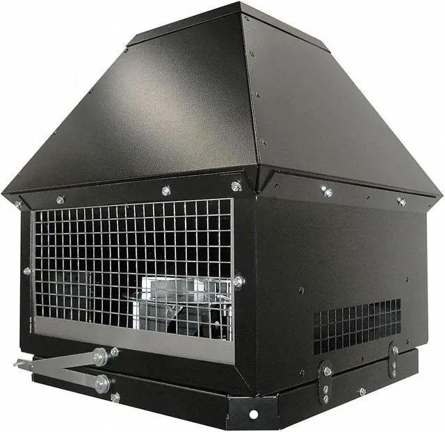 Alt view image 2 of 3 - TJERNLUND PRODUCTS RT750 Rooftop Inducer, 120, Coated Galvanized Steel, 16 in