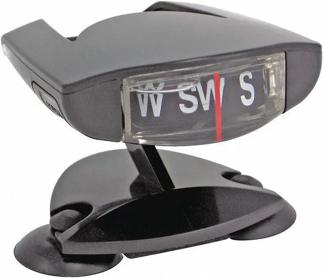 Alt view image 4 of 4 - Bell Suction Cup Compass, L 2", Black Black  Plastic/Solvent 22-1-24006-8