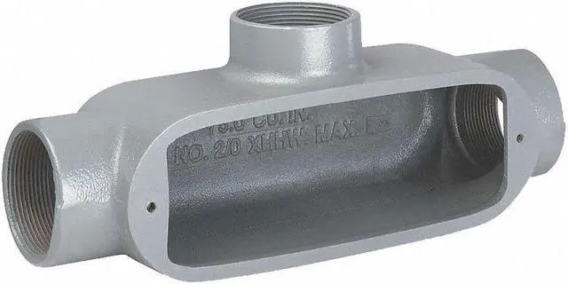 Main image of HUBBELL KILLARK OT-5M Conduit Outlet Body,Iron,1-1/2 In.