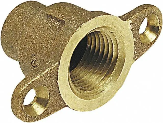 Alt view image 2 of 3 - NIBCO 7035LF-12 1/2" C x FNPT Cast DZR Brass Special Drop Adapter