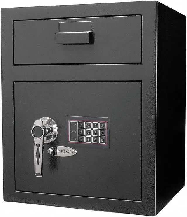 Alt view image 3 of 11 - Barska Black Large Keypad Depository Safe