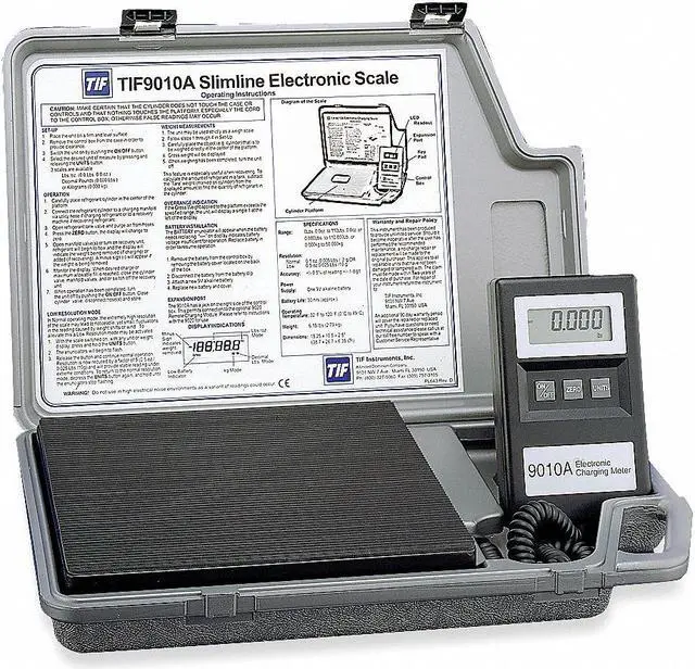 Alt view image 9 of 11 - TIF TIF9010A Refrigerant Scale,Electronic,110 lb