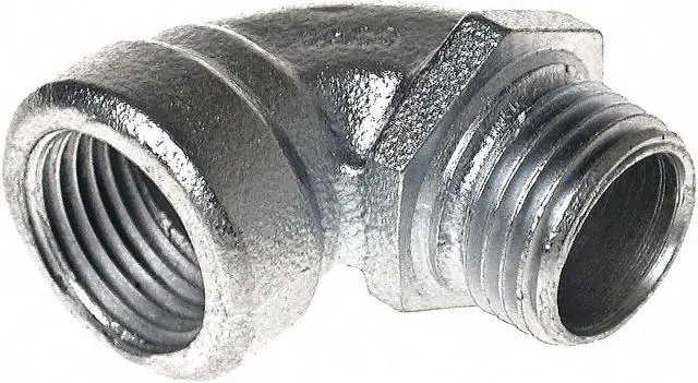Main image of Raco 3/4" Threaded IMC, Rigid Elbow 90 Degree, 2-7/64" Overall Length  1723