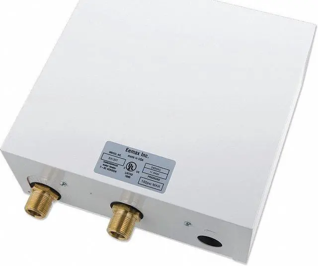 Alt view image 4 of 4 - EEMAX EX1608TC Commercial Electric Tankless Water Heater, General Purpose, 100
