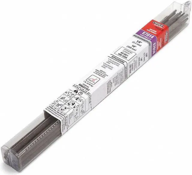 Main image of LINCOLN ELECTRIC ED033507 14" Stick Electrode 1/8" Dia., AWS E7014, 5 lb.
