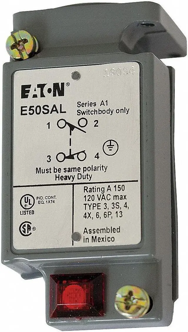 Alt view image 2 of 2 - EATON E50SAL 1NC/1NO Limit Switch Body Nema 1, 2, 4, 6, 6P, 12, 13