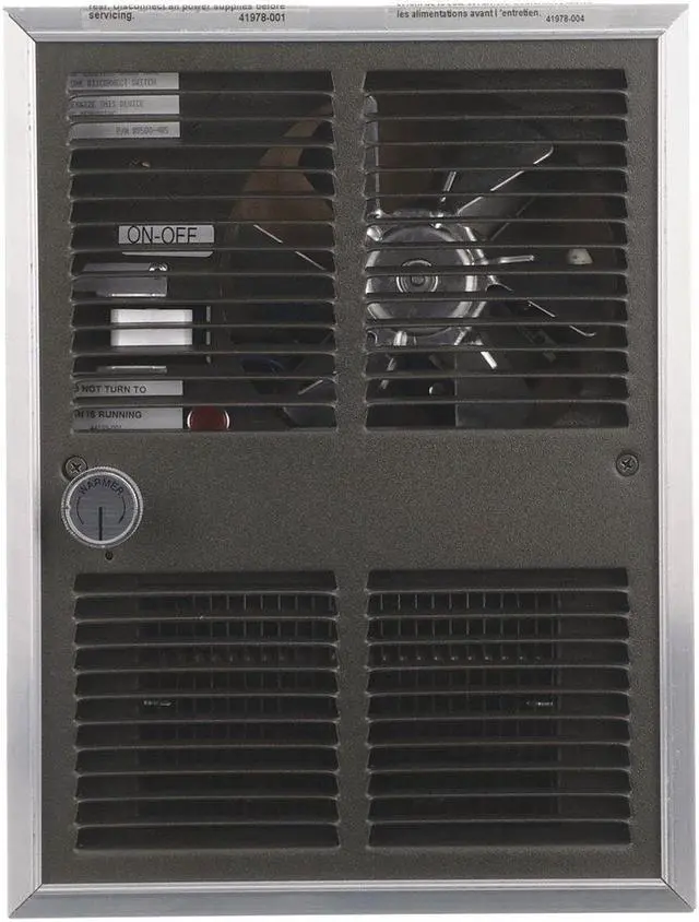 Alt view image 2 of 2 - MARKEL PRODUCTS H30522T2DWB Recessed Electric Wall-Mount Heater, Recessed or