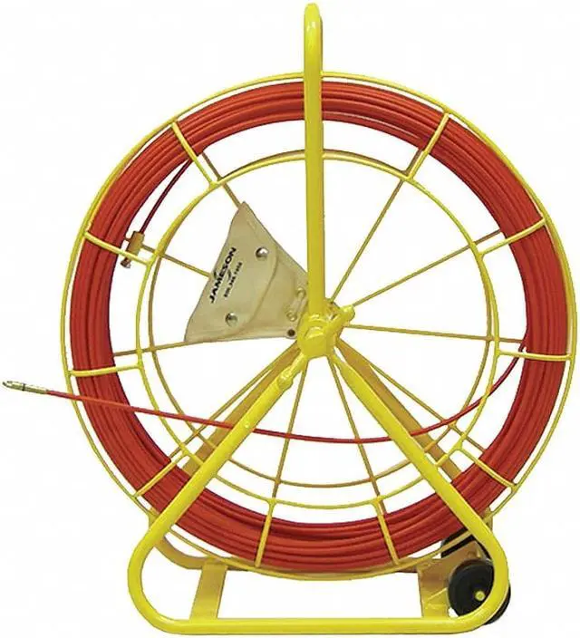 Main image of JAMESON 6-14-400M Marked Fish Tape,1/4Inx400ft,Fiberglass