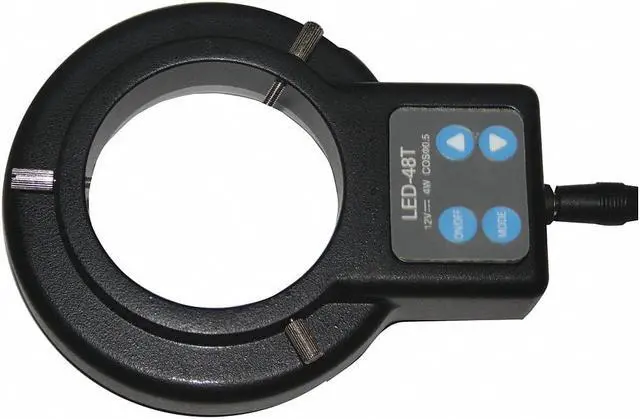 Alt view image 2 of 5 - LW Scientific ILL-LEDV-R483 Variable LED Ring Light - 48 Bulb