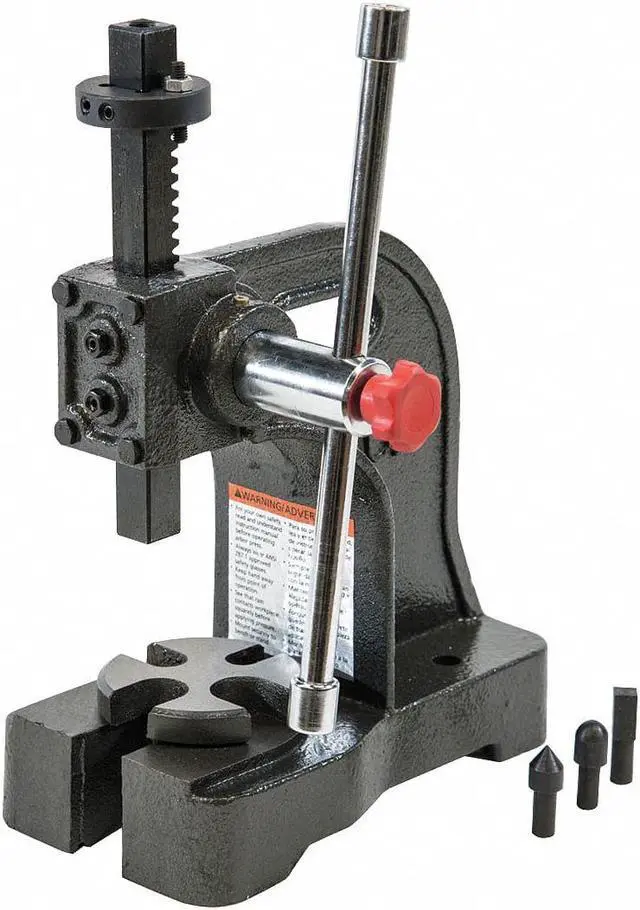 Alt view image 3 of 3 - PALMGREN 9661051 Arbor press, 1/2 Ton